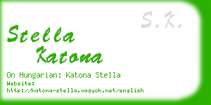 stella katona business card